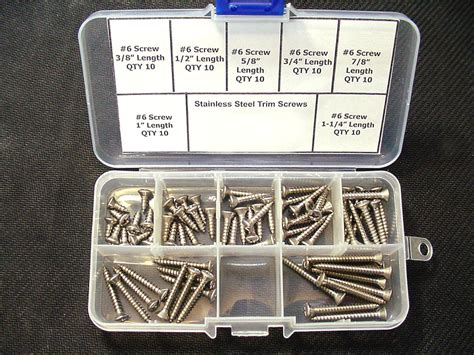 stainless steel automotive trim screws